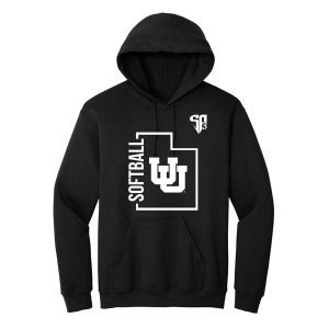 Shonty Passi | SP3 x Utah Softball Black Hoodie