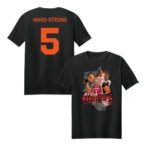 Aysia Strong | Graphic Shirsey Black Tee