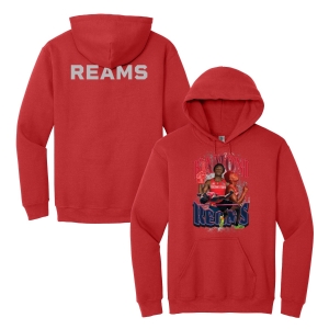 Kamoni Reams | Graphic Shirsey Red Hoodie