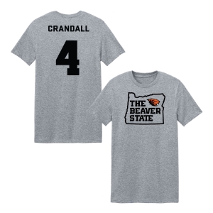 TJ Crandall | The Beaver State Shirsey Grey Tee