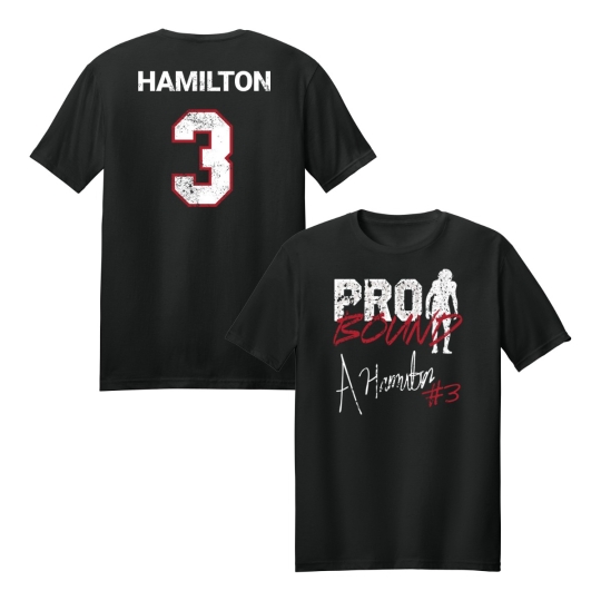Alzillion Hamilton | Pro Bound Black Tee
