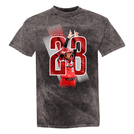 Aliya Belarde | Grey AB 23 Graphic Tee
