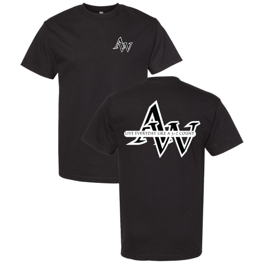 Ashley Wolfe | AW Black Logo Tee