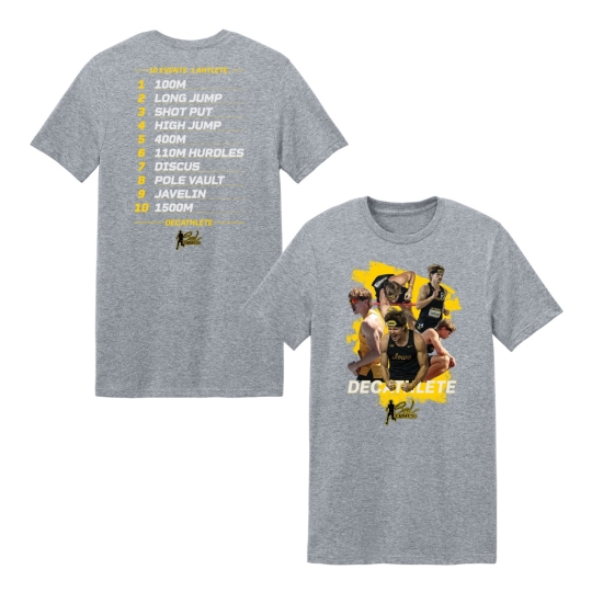 Sal Capaldo | Decathlete Grey Tee