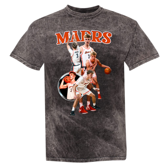 Gavin Marrs | Grey GM Graphic Tee 