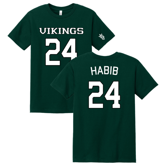 Ismail Habib | Green IH X PSU Basketball Shirt Jersey