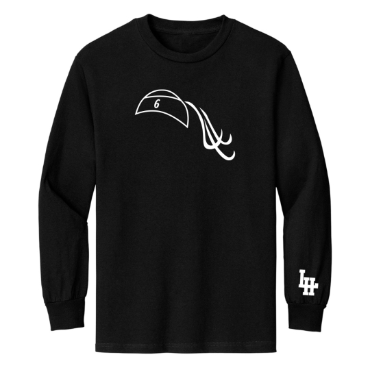 Lily Hansford | Black LH Logo Long Sleeve Shirt