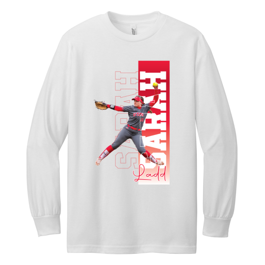 Sarah Ladd | White SL21 Graphic Long Sleeve
