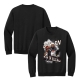 Jaylen Hill | Black Graphic Crewneck