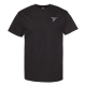 TJ Crandall | Black logo Tee