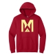 Maurice Wilmer II | Cherry Red Never Settle Hoodie