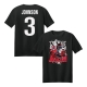 Nate Johnson | Graphic Shirsey Black Tee