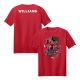 Elijah Williams | Graphis Shirsey Red Tee