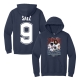Zakaih Saez | Graphic Shirsey Navy Hoodie