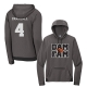 TJ Crandall | Dam Fam Shirsey Athletic Grey Hoodie