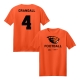 TJ Crandall | Benny Football Shirsey Orange Tee