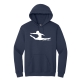 Olivia Coppola | Signature Silhouette Navy Hoodie