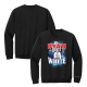 Ryan White | RW X Kansas Black Graphic Crewneck
