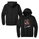 Jamai East | Black JE Graphic Hoodie