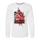 Utes Softball Aliya Belarde White AB Graphic Long Sleeve