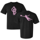 Portland State Women's Soccer Sidney O'Billovich OB1 Black Graphic Tee