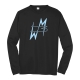 San Diego Toreros Basketball Wayne McKinney III WM3 Logo Performance Long Sleeve