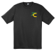 SE Louisiana Football Terrell Carter TC7 Logo Black Performance Tee