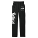 Joshua Wood Black JW Logo Sweats
