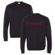 Abigale Dayton | Black Dayton Be The Light Crewneck