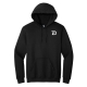 Massachusetts Donovan Turner Black DT Logo Hoodie