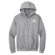 Massachusetts Donovan Turner Grey DT Logo Hoodie