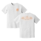 Herman Smith | White and Orange HS Logo Tee