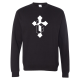 Isaiah Chisom | Black IC Logo Crewneck