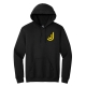 Jayvion Johnson | Black JJ Logo Hoodie