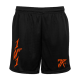 Jaden Robinson | Black JR4 Logo Shorts