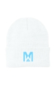 Maurice Wilmer | MW Logo White Beanie