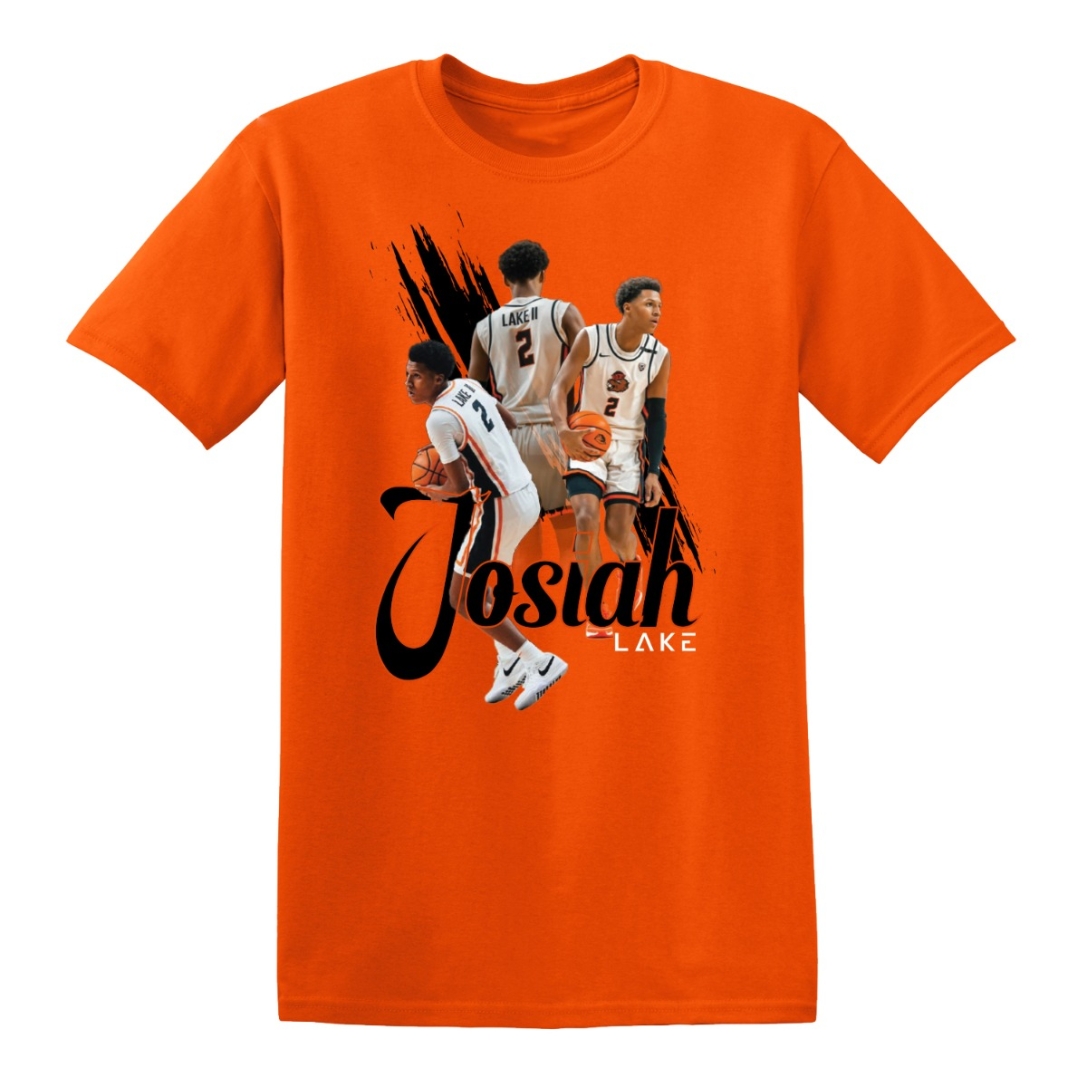 Josiah Lake II| JLII Orange Graphic Tee