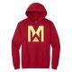 Maurice Wilmer II | Cherry Red Never Settle Hoodie
