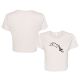 Lily Hansford | LH Cream Crop Tee