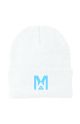 Maurice Wilmer | MW Logo White Beanie