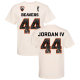 Beavers Football Melvin Jordan IV MJIV Cream Shirt Jersey