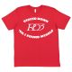 Morehouse Football Ronald Davis III Red RD3 Logo Tee 