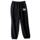 Tyson Robinson | Black TR Logo Joggers