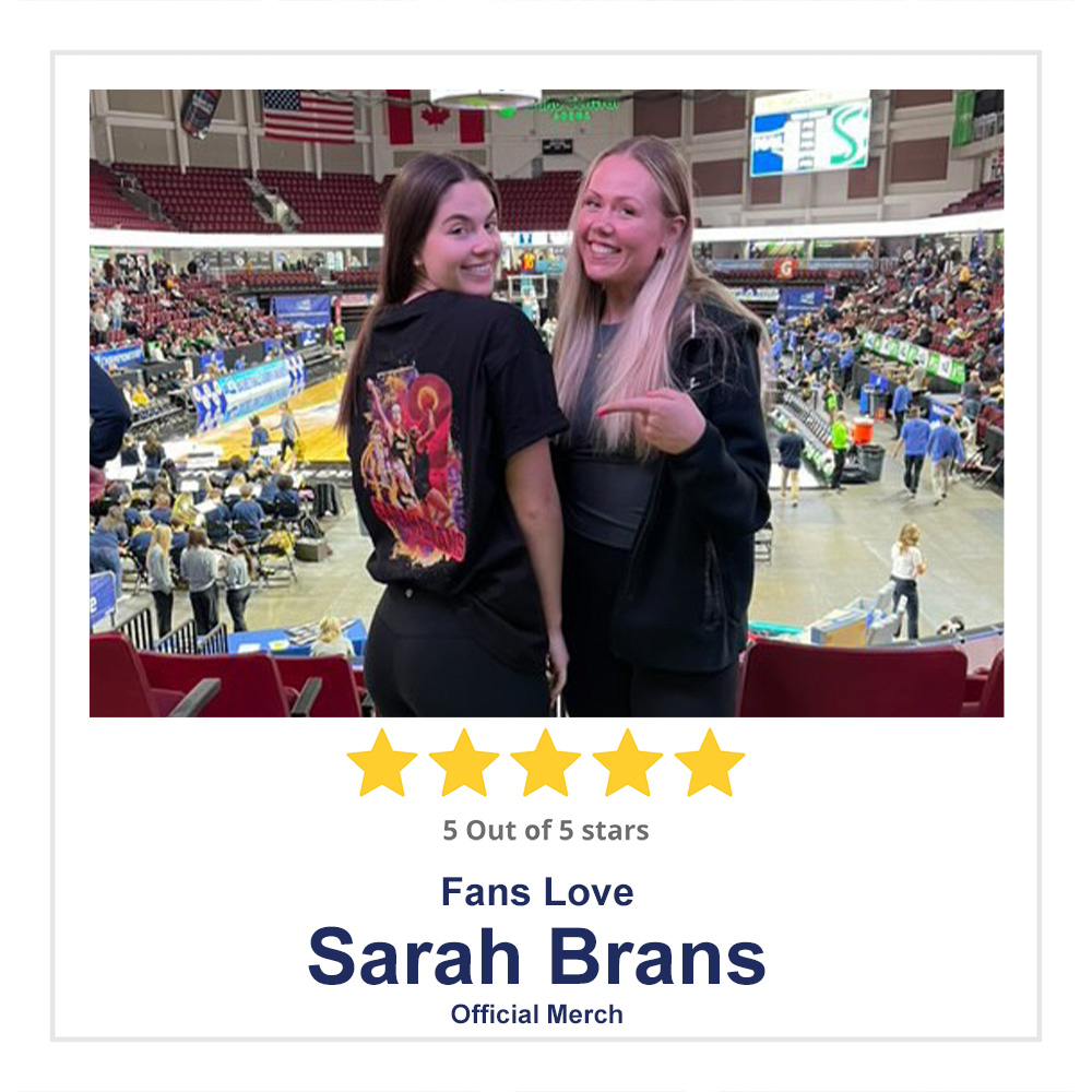 Fans love Sarah Brans official merch