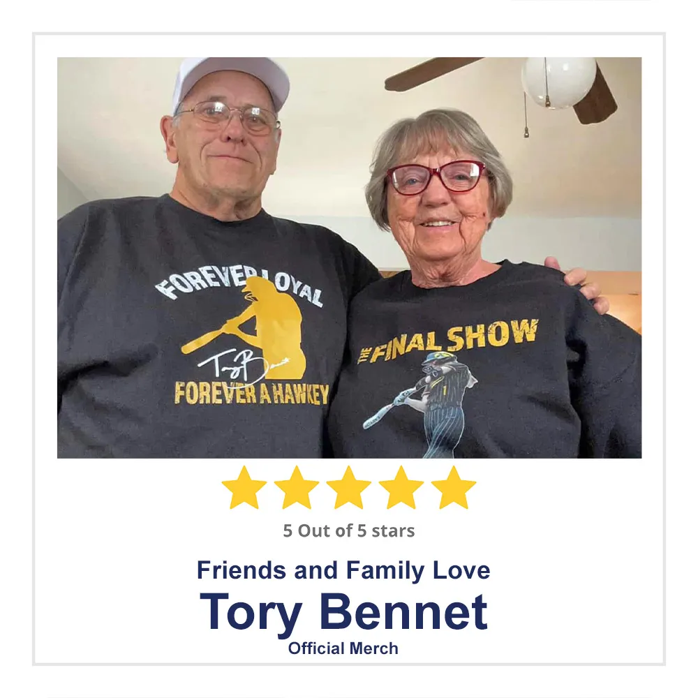 Fans love Tory Bennett official merch